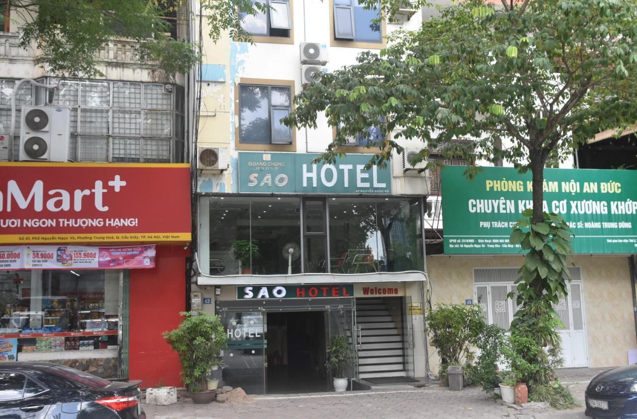 Sao Hotel Nguyen Ngoc Vu Hanoi Kültér fotó