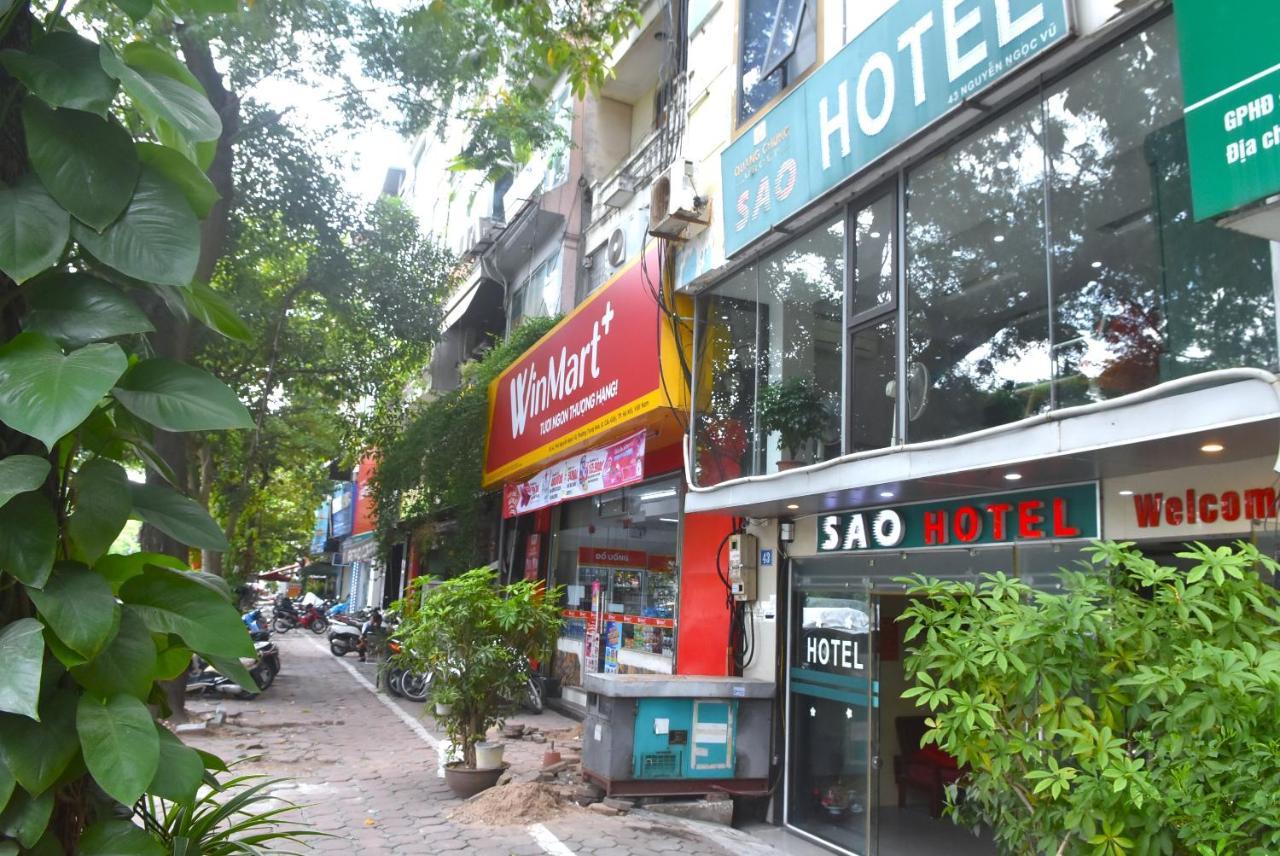Sao Hotel Nguyen Ngoc Vu Hanoi Kültér fotó